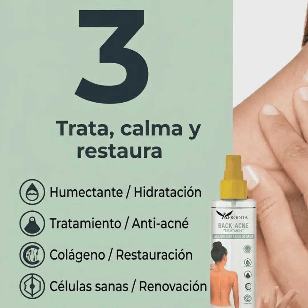 Afrodita Back Acne: La piel que te mereces