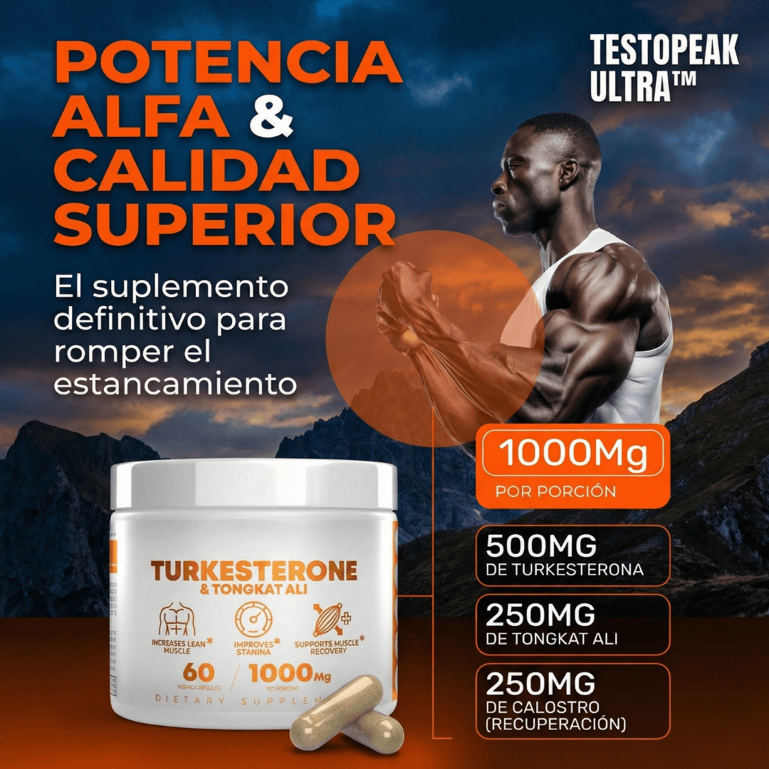 TestoPeak Ultra: Desbloquea tu máximo potencial físico