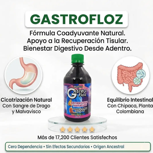 GastroFloz: Tu estómago no necesita calmarse. Necesita sanar.