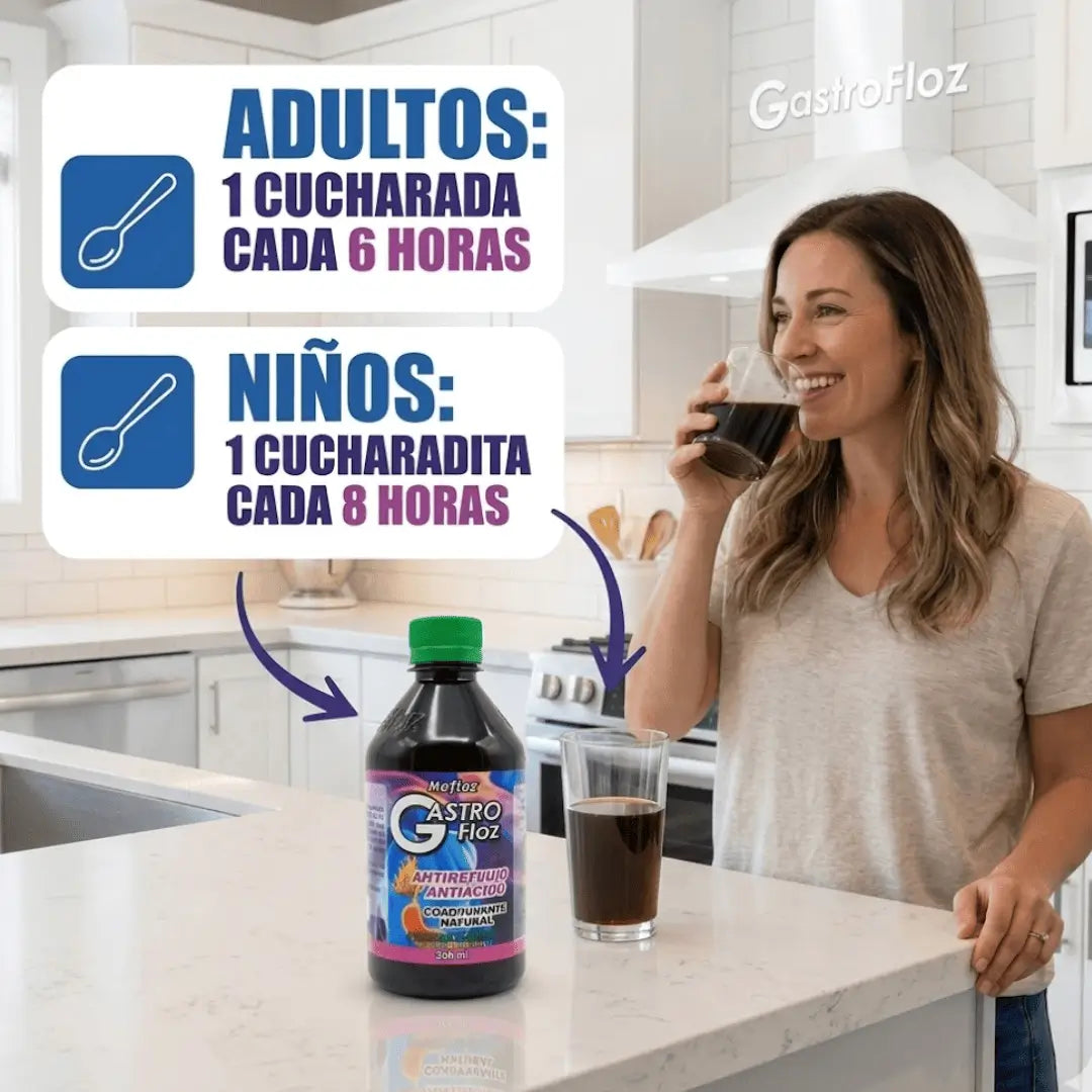 GastroFloz: Tu estómago no necesita calmarse. Necesita sanar.