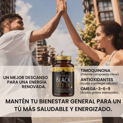 Aceite De Semilla Negra Premium Maju: Energia como nunca antes