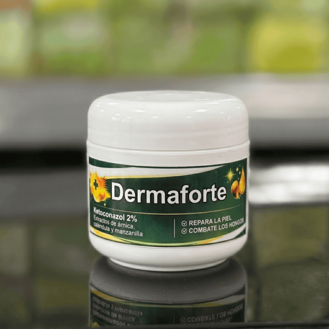 DermaForte: Fórmula clínica intensiva para erradicar hongos y aliviar la picazón severa