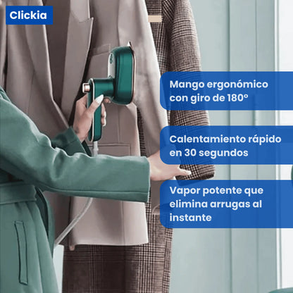 Aliza: MiniPlancha Portátil 2 en 1. ¡Luce impecable, éstes dónde estés!