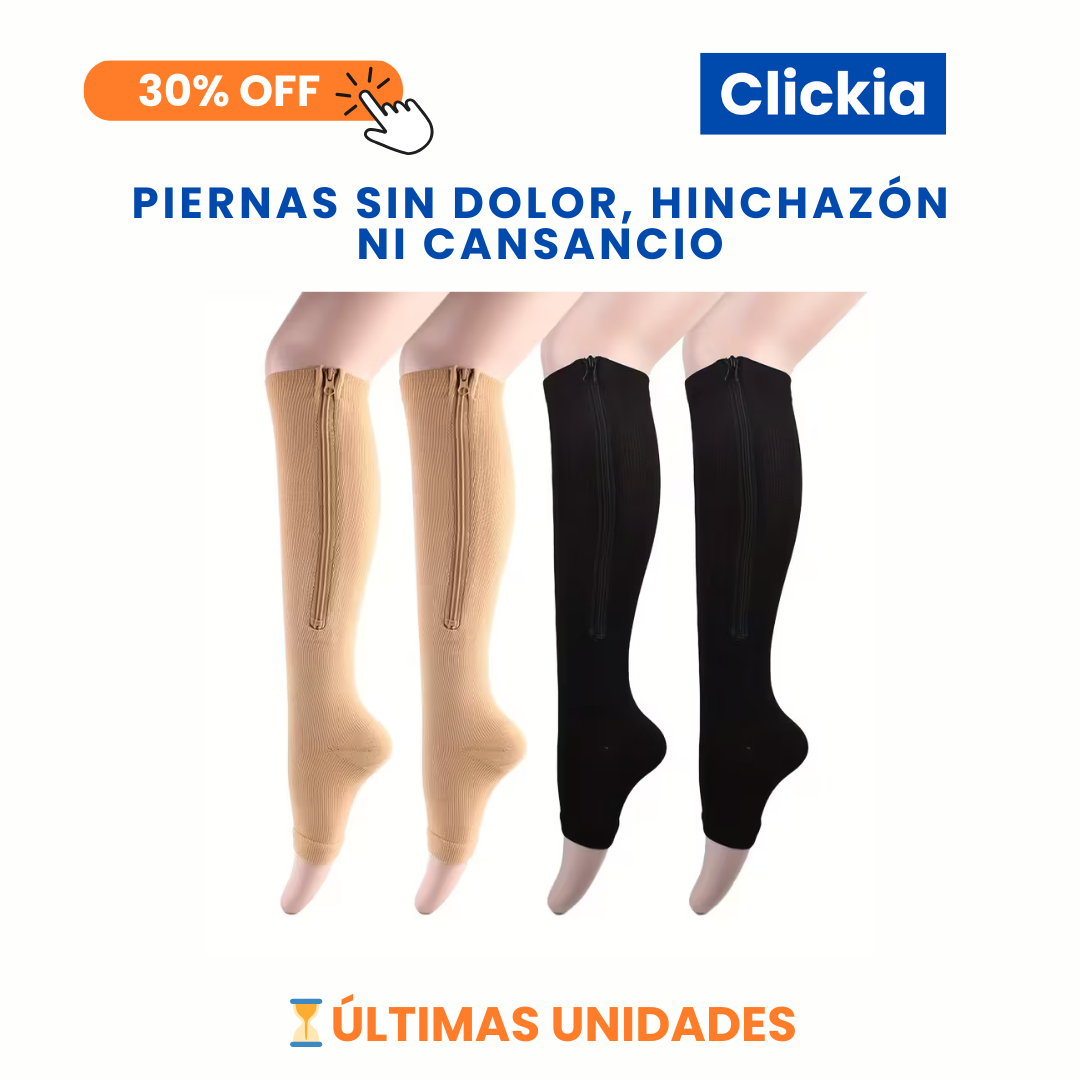 Belessa: Medias de Compresión Graduada – Alivio Real para Piernas Cansadas