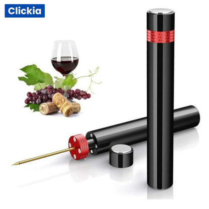 Airex: Sacacorchos portátil por presión de aire.