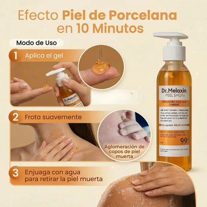 Dr. Melaxin™ Peel Shot | Despigmentante multizona a base de cúrcuma