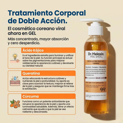 Dr. Melaxin™ Peel Shot | Despigmentante multizona a base de cúrcuma