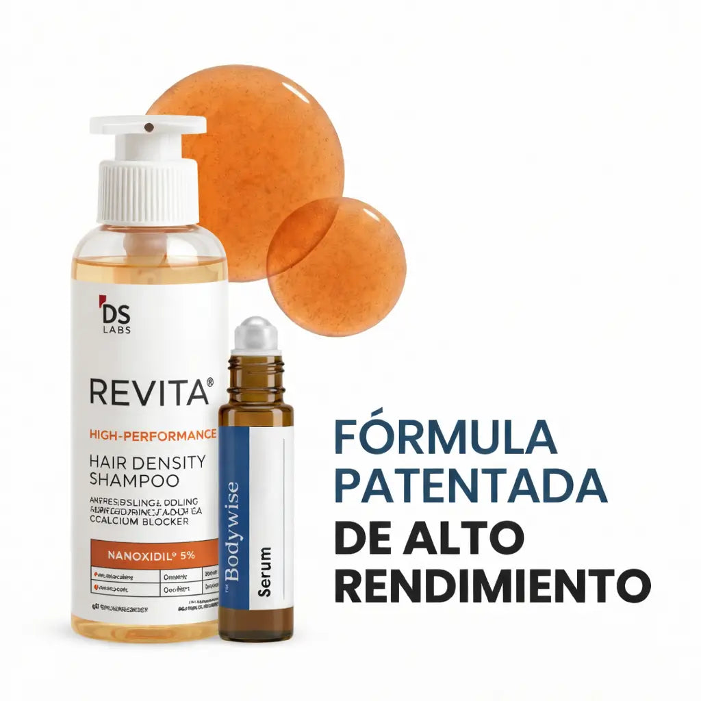 Dúo Rescate Folicular™ (Shampoo Densificador Revita + Suero Roll-On Bodywise)